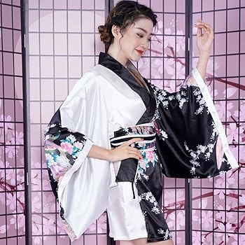 [LoveRich] サテン和柄花魁ミニ着物ドレス1071 和柄 よさこい 花魁 コスプレ キャバドレス